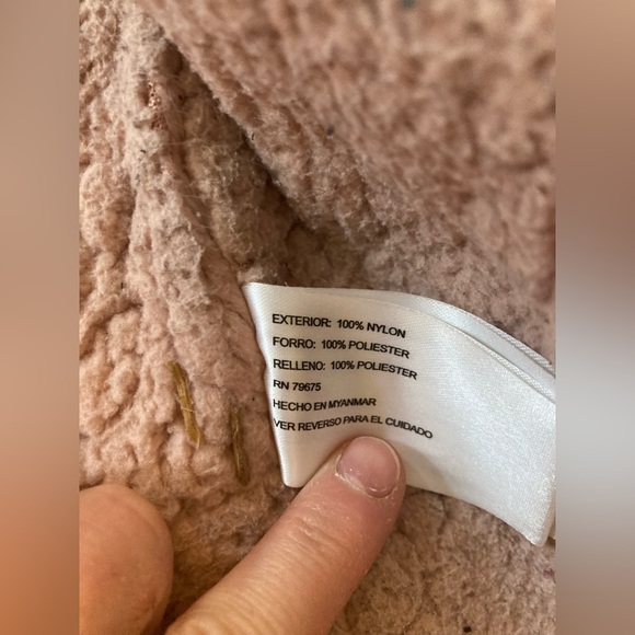 Michael Michael Kors winter coat girls size 7/8 black and pink - Picture 4 of 8